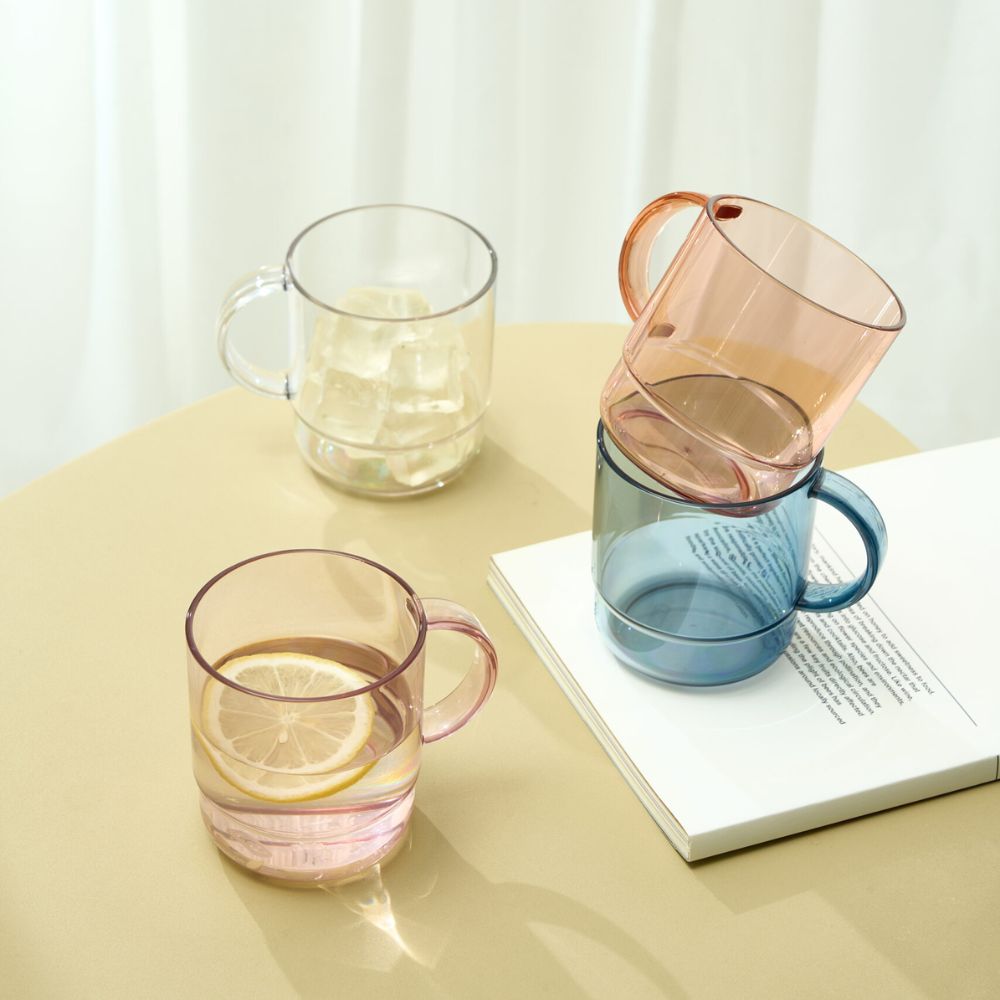 Waso Plastic Cup with Handle 360 ml