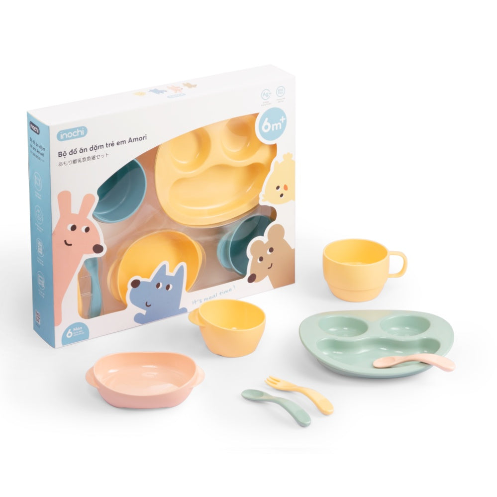 Amori baby feeding set