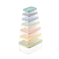 Hokkaido rectangular food storage container set 7