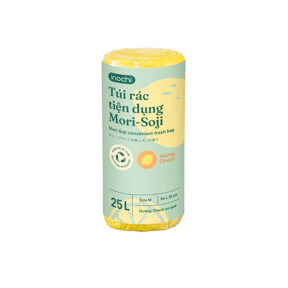 Mori-Soji convenient trash bag - Lemon Scent