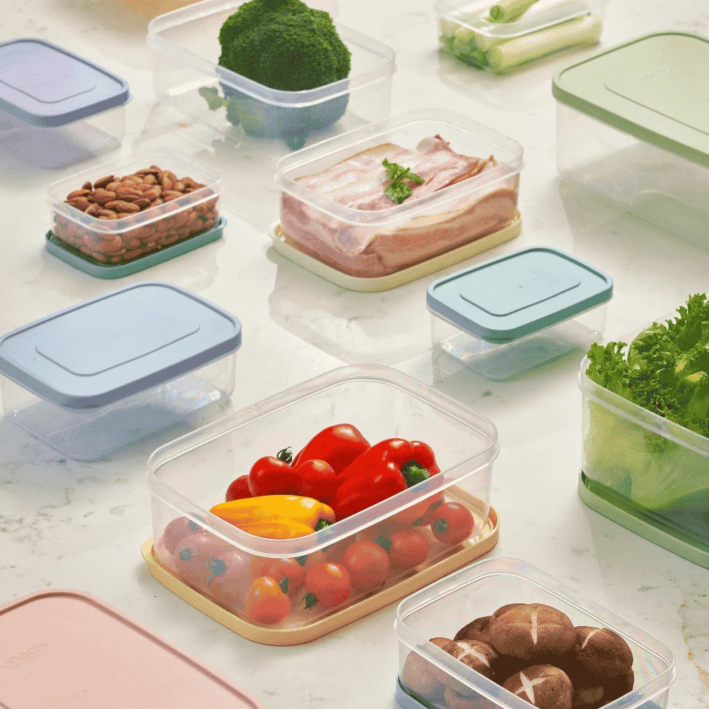 Hokkaido rectangular food storage container set 7