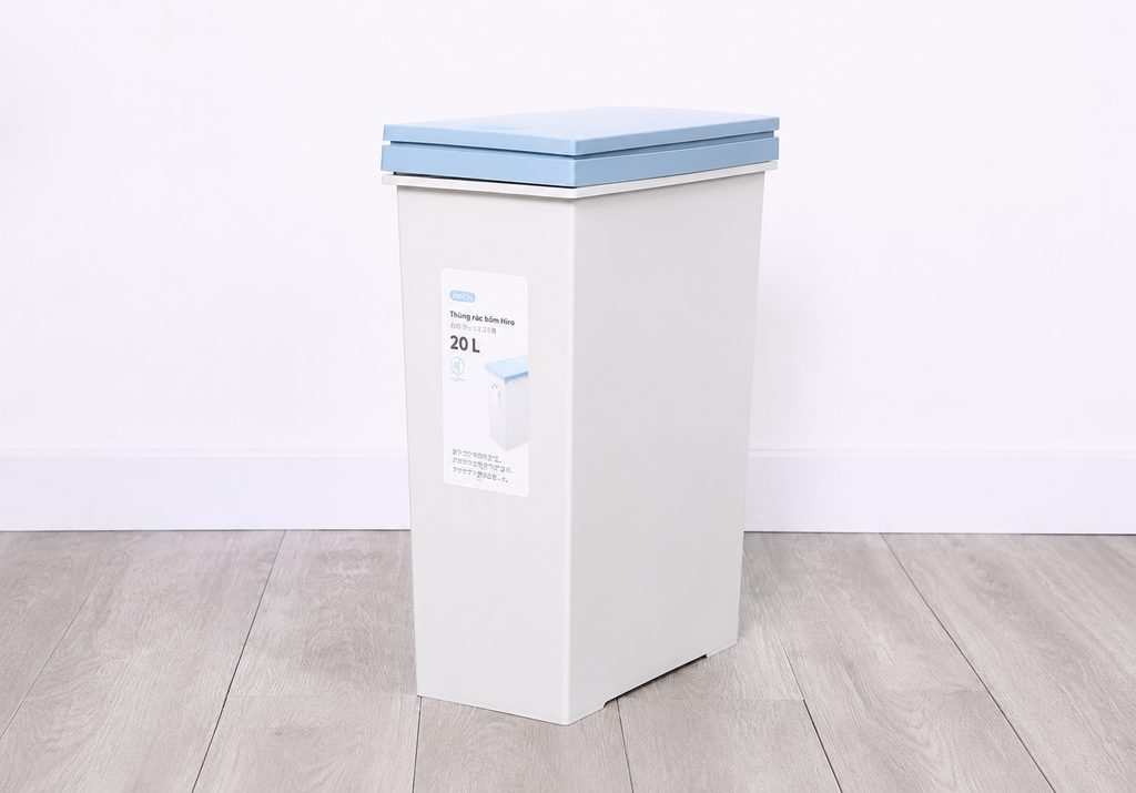 Hiro pressing type trash bin 20L