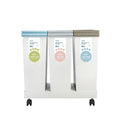 Hiro triple compartment waste sorting bin