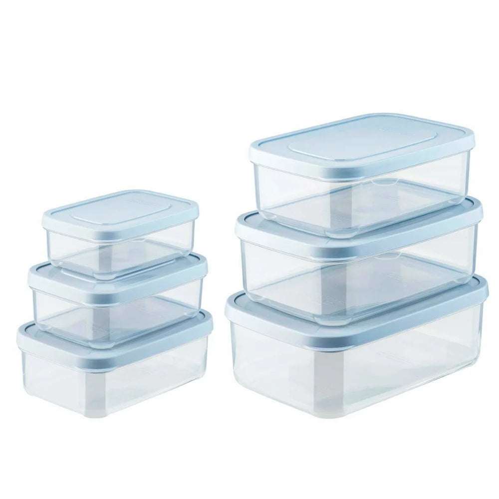 Hokkaido rectangular food storage container set 6