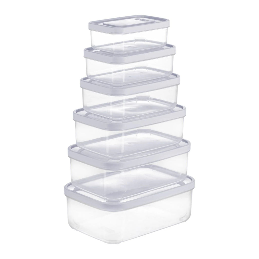 Hokkaido rectangular food storage container set 6