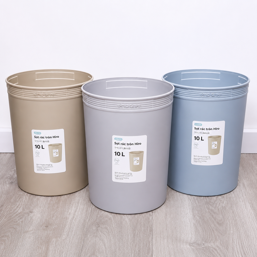Hiro Round Wastepaper Bin