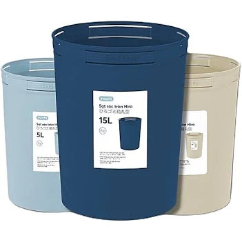Hiro Round Wastepaper Bin
