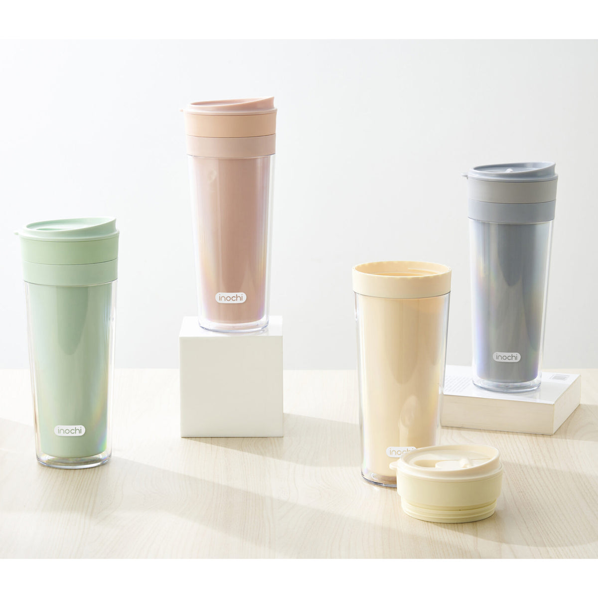 Chiba Clip plastic cup 650ml (2 layers)