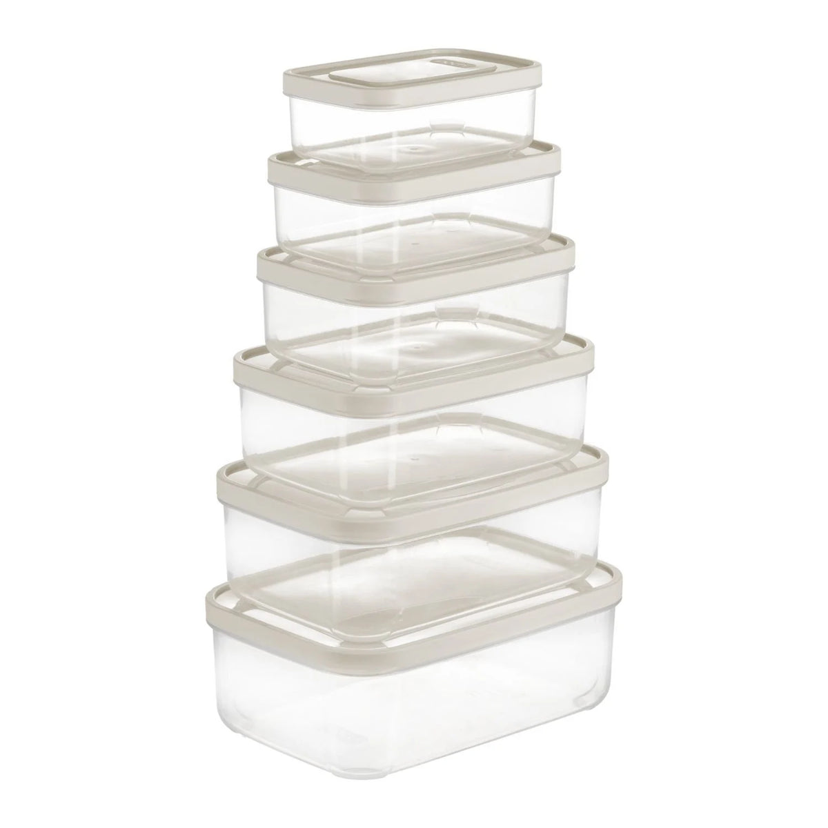 Hokkaido rectangular food storage container set 6