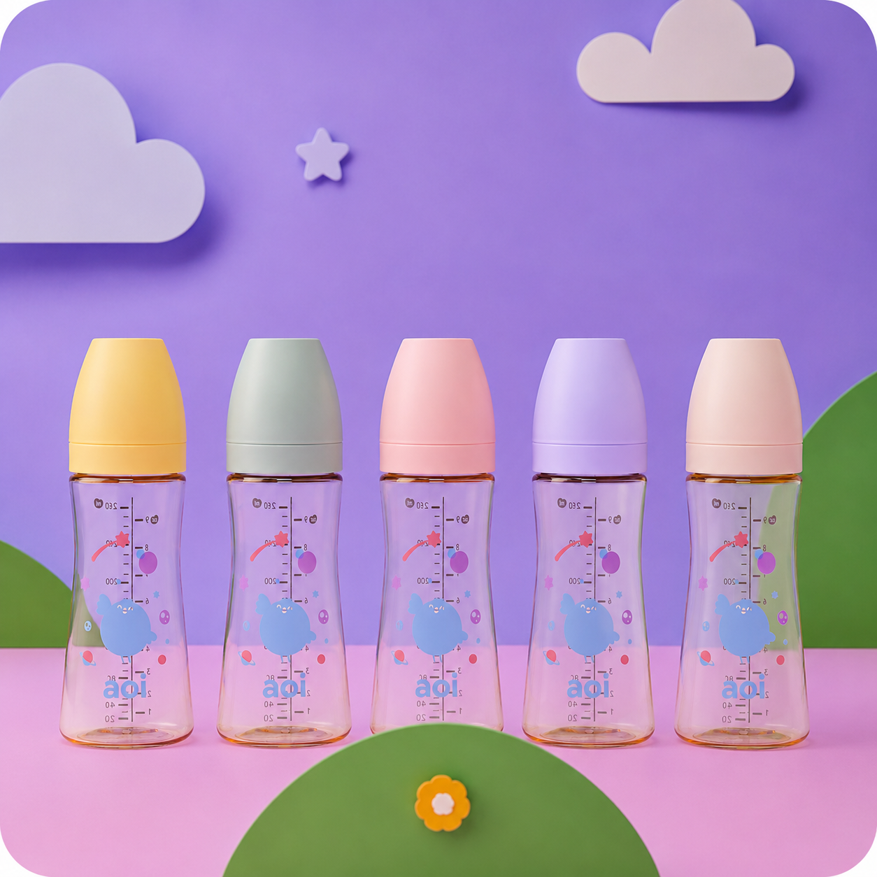 Aoi Flow Baby Bottle 280 ml