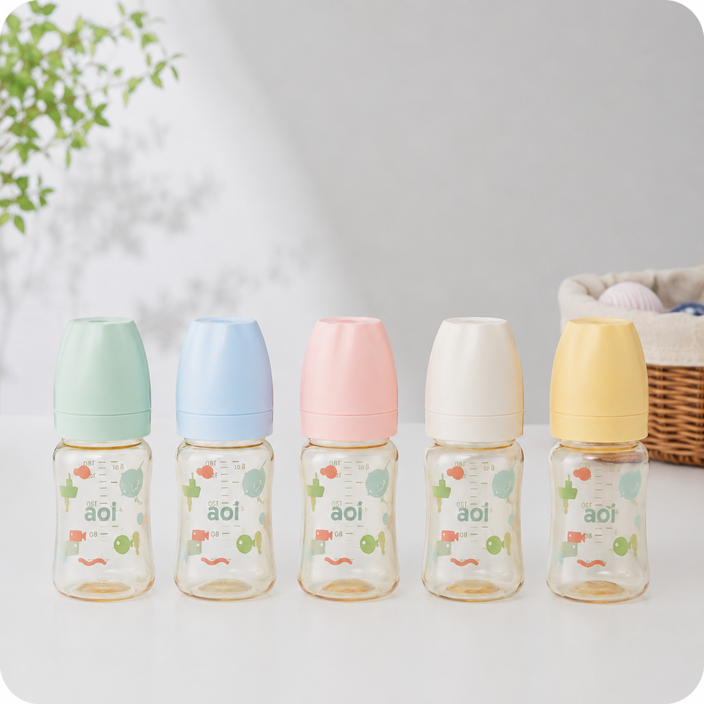 Aoi Flora Baby Milk Bottle 180ml