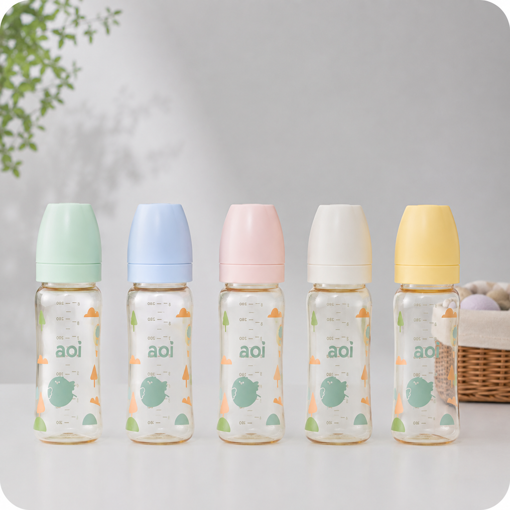 Aoi Flora Baby Milk Bottle 280ml