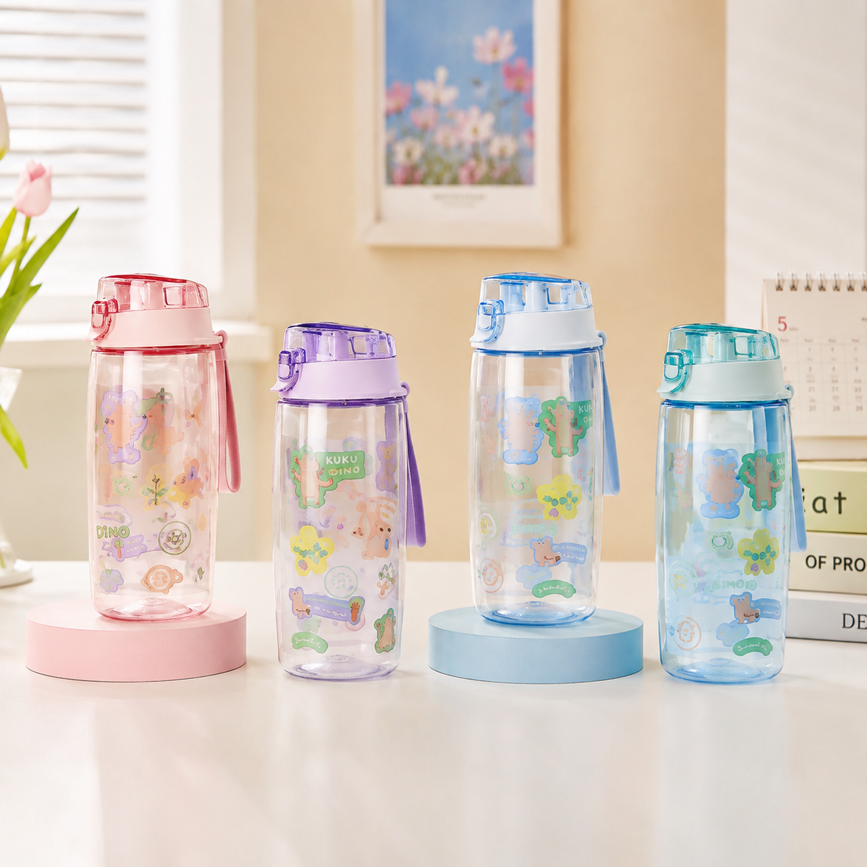 Kita Active Pastel water bottle 500ml