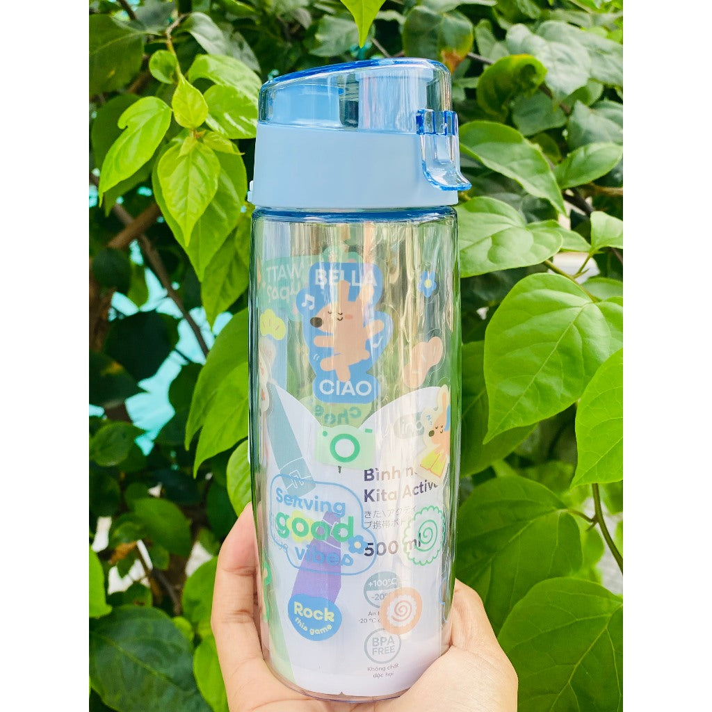 Kita Active Pastel water bottle 500ml
