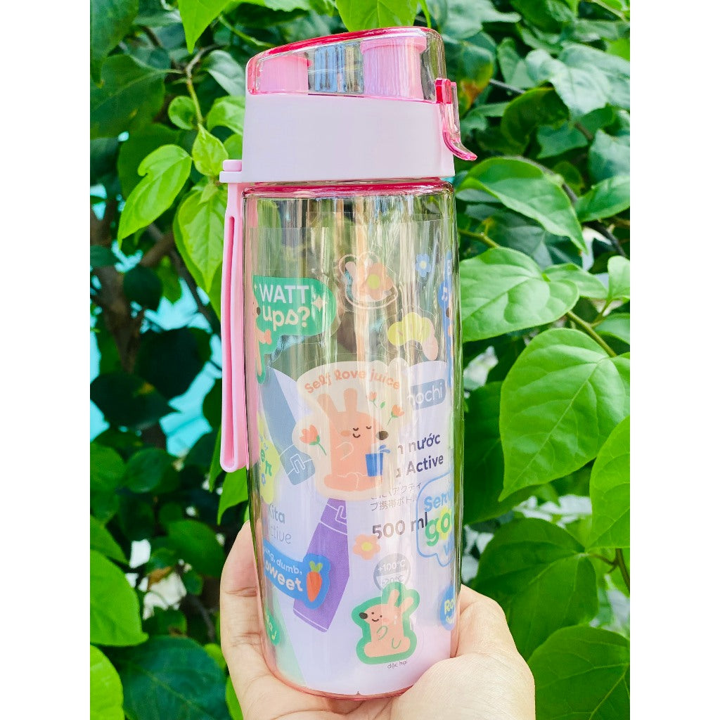 Kita Active Pastel water bottle 500ml