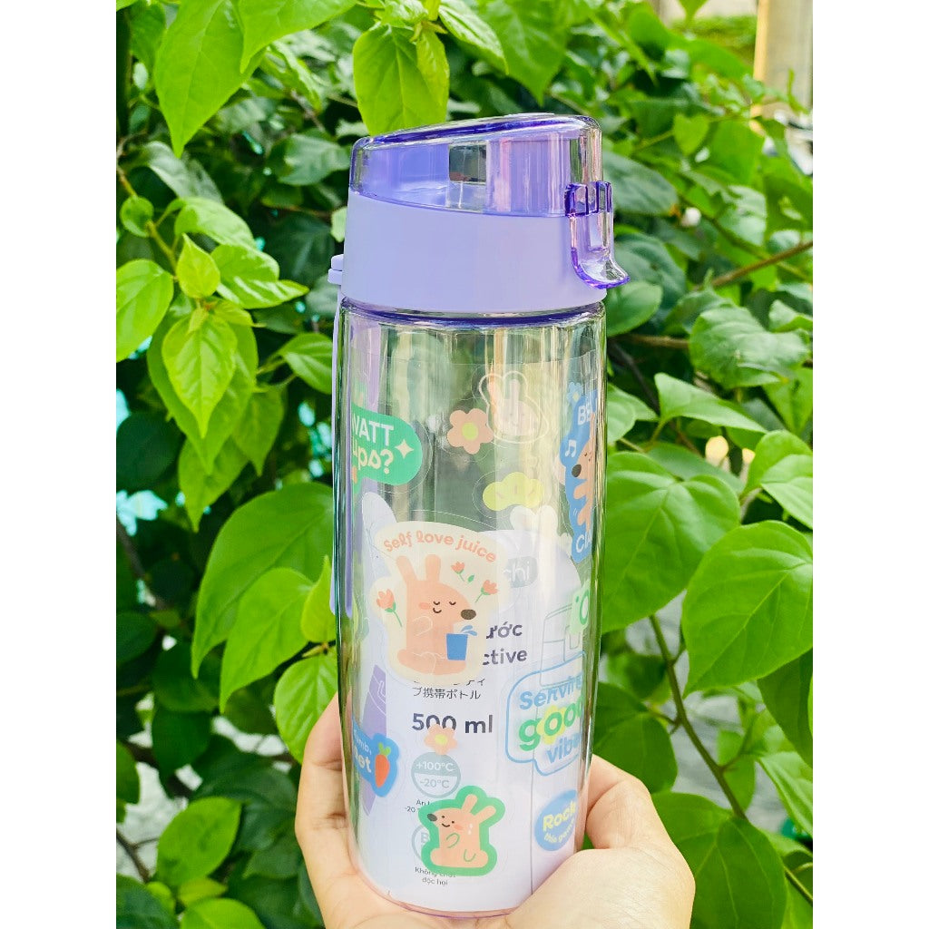 Kita Active Pastel water bottle 500ml