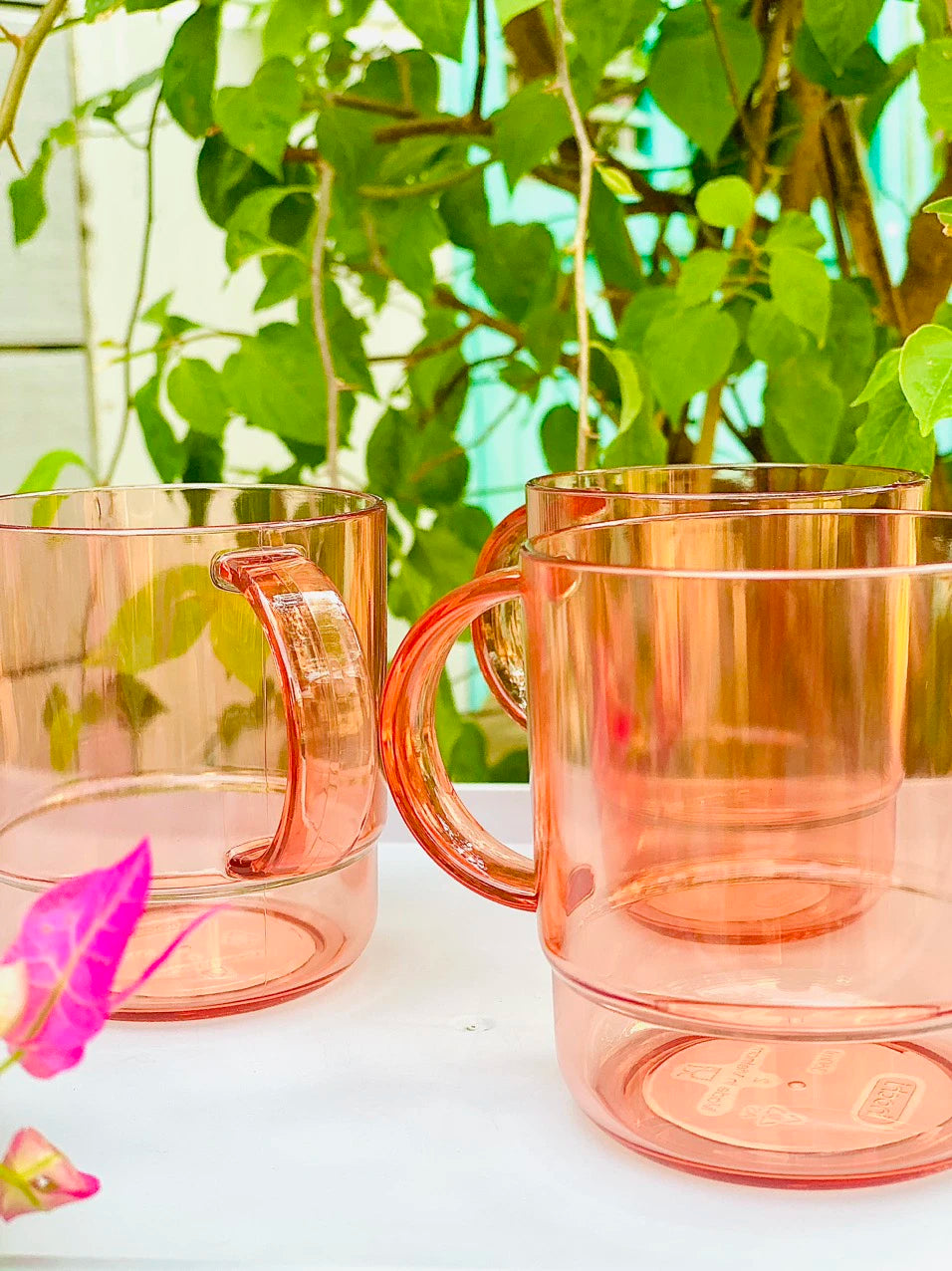 Waso Plastic Cup with Handle 360 ml